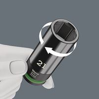 エスコ 1/2”DRx21mm ホイールナット用インパクトソケット EA164DY-521 1セット(2個)（直送品）