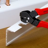 エスコ 16mmx32mm/250mm ノッチングプライヤー EA338KF-1 1丁（直送品）