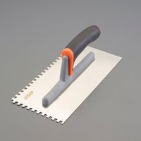 エスコ 6x6mm/280x130mm クシ目鏝 EA579AM-74 1セット(3個)（直送品）