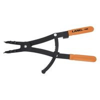 エスコ 89ー165mm 軸用スナップリングプライヤー EA590HA-62 1本（直送品）