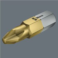 エスコ #2x25mm [+]ドライバービット(Tinコート) EA611A-222A 1セット(26本)（直送品）