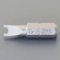 エスコ 10x25mm スパナビット EA611GS-210 1セット(4本)（直送品）