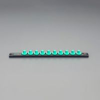 エスコ 1/2”DRx10個 ソケットホルダー(マグネット付) EA617AM-953 1セット(2個)（直送品）