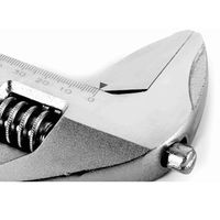 エスコ 205mm/42mm モンキーレンチ(広口ショートサイズ) EA680AB-12 1セット(2本)（直送品）