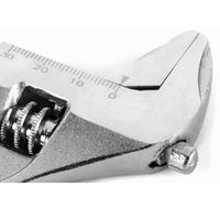 エスコ 142mm/30mm モンキーレンチ(広口ショートサイズ) EA680AB-8 1セット(3本)（直送品）