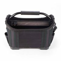 エスコ 370x240x280mm オープン型ツールバッグ EA683ZK-14 1個（直送品）