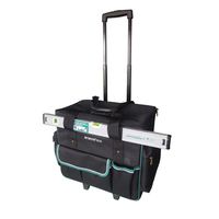 エスコ 430x240x380mm ツールバッグ(キャリー付) EA683ZK-21 1個（直送品）