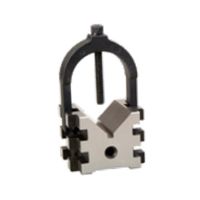 エスコ 40mm Vブロックセット(クランプ付) EA719DA-21 1セット(1個)（直送品）