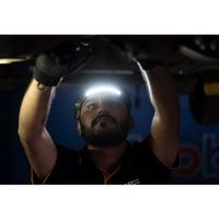 エスコ [充電式] ヘッドライト/LED(センサースイッチ付) EA758RW-81 1セット(2台)（直送品）