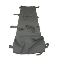 エスコ 700x2100mm 折畳式担架(ポリエステル布製・OD色) EA999ZT-2 1個（直送品）