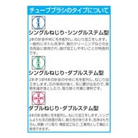 エスコ 16x300mm チューブブラシ(ナイロン) EA109SY-16 1セット(10本)（直送品）