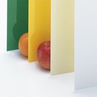 エスコ 160x 180x2mm アクリル板(黄) EA440DV-7 1セット(13枚)（直送品）