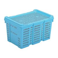 エスコ 539x354x282mm/ 40.0L コンテナ(2個) EA506AB-12B 1セット(2組)（直送品）