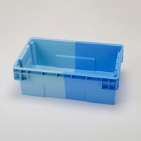 エスコ 614x382x203mm/34.8L コンテナ EA506AL-62 1セット(2個)（直送品）