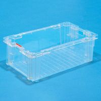 エスコ 718x430x229mm/50.0L コンテナ EA506AL-63 1個（直送品）