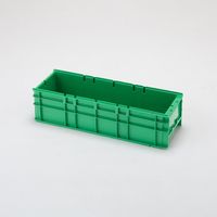 エスコ 468x162x123mm/ 7.3L ラック・コンテナ EA506LT-6 1セット(3個)（直送品）