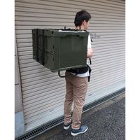 エスコ 640x360x250mm/50kg 背負子(背たろう君) EA520EF-11 1台（直送品）