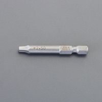 エスコ 6本組/#00ー#4 [square]ドライバービット EA611AM-70 1セット(2セット)（直送品）