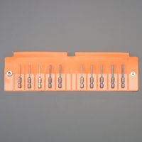 エスコ 10本組/T 1ーT15 [Torx]ドライバービット EA611GM-110 1セット（直送品）