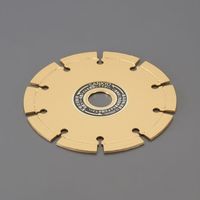 エスコ φ150x2.2x22.0mm ダイヤモンドカッター(セグメント) EA843RA-23 1枚（直送品）