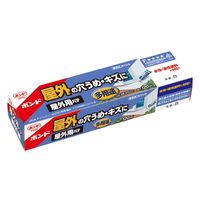 エスコ 120ml 屋外用パテ(白色) EA934AE-19 1セット(6本)（直送品）