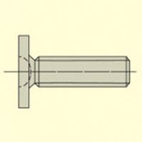 エスコ M 4x 8六角穴付ボルト(超低頭/小径/ステンレス/2本 EA949JK-408 1セット(8袋)（直送品）
