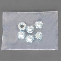 エスコ W 1/4 袋ナット(ユニクロメッキ/6個) EA949SD-44 1セット(30袋)（直送品）