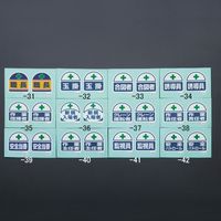 エスコ 35x35mm 識別バンド用ステッカー(安全当番/2枚) EA983RH-39 1セット(40組)（直送品）