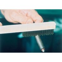 エスコ 240mm ワイヤーブラシ(スチール・3列/12本) EA109B-11C 1セット(4本:1本×4パック)（直送品）