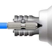 エスコ 5.0x100mm 細軸ドライバービット(ショート防止カバー付 EA813A-134 1セット(9本)（直送品）
