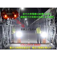 ルミテック日本 EXINライト 充電式ポータブル投光器 イクシンライト IN1600LB 両面タイプ E002D 1個 561-4016（直送品）