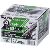 若井産業 WAKAI 4カット内装ビス 緑箱 75 FNR75G 1箱(300本) 553-6268（直送品）