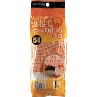 勝星産業 勝星 HOT裏起毛すべり止5双組 L H-845-L 1セット(25双:5双×5組) 574-3590（直送品）