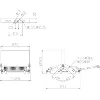 日機 高天井用LED照明 45W NLFL50-HL-AC-S 1台 260-7336（直送品）