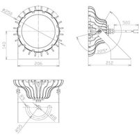 日機 高天井用LED照明 NLH110C-FL 1台 260-7486（直送品）