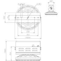 日機 高天井用LED照明 180W NLH200U-HL2 1台 260-7495（直送品）