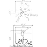 日機 高天井用LED照明 NLH60S-HL 1台 260-7487（直送品）