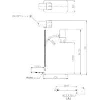 日機 卓上式LED植物育成スポットライト 6W AC100―240V NLSS03BD4-AC 1本(1台) 253-1618（直送品）