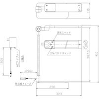 日機 卓上式LED植物育成面発光型ライト 5.8W AC100―240V NLUD05BD4-AC 1台 252-9987（直送品）