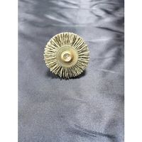 高島産業 軸付ホイールブラシ 電動工具用ホイール型軸付ブラシ BRHシリーズ φ50x6軸 WSA-050 1双(1個) 554-8577（直送品）