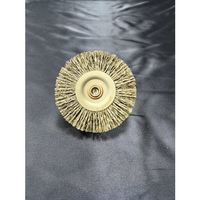 高島産業 軸付ホイールブラシ 電動工具用ホイール型軸付ブラシ BRHシリーズ φ75x6軸 WSA-075 1双(1個) 554-8572（直送品）