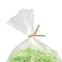 シモジマ 紙タイ 4×80クラフト 500本入/袋(TW) 4547432080072 1箱(100袋)（直送品）