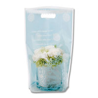 オーセロ 手抜きポリ袋 OSAレースバック ベビーブルーM 50枚入/袋 4933414400967 1箱(10袋)（直送品）