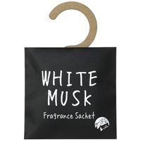 ジョンズブレンド フレグランスサシェ ホワイトムスクの香り 吊るせるハンガータイプ 香り袋 芳香剤 1個 ノルコーポレーション