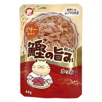 朝市場 猫用 鰹の旨みゼリー仕立て かつお 48g 1セット（1袋×48）F&Bell キャットフード パウチ