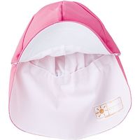 フットマーク フラップ付き体操帽子(取り外しタイプ) F ピンク 101215 1枚