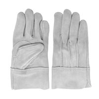 小野商事 牛床革手袋 外縫い 女性用Mサイズ AG2150 現場系女子 1双