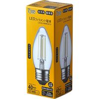 東京メタル工業 シャンデリア球型フィラメントLED LDC4LC40WE26-T2 1個