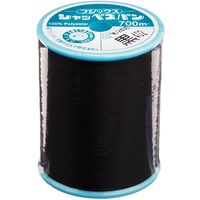 フジックス FUJIX シャッペスパン普通地家庭用ミシン糸 【大巻】 #60 700m col.402 黒 FK55-402 1個