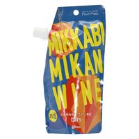 ワイン 三ケ日みかんワインパック 辛口 パックワイン スパウトパック 180ml 1セット（3本）